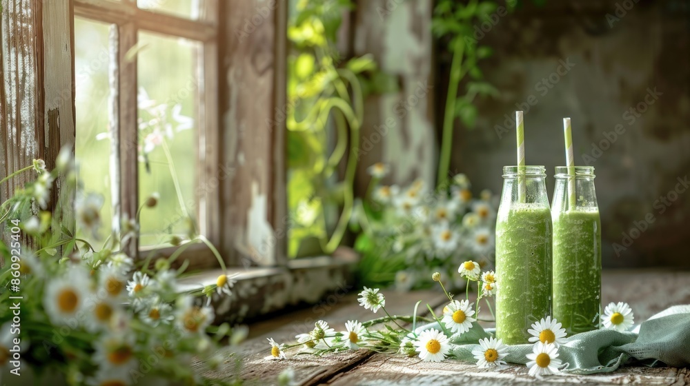 Aufkleber scene is calm and relaxing. generate ai image