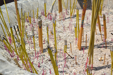 Fototapeta premium China, Luoyang, Shaolin Temple, on the territory of the monastery 