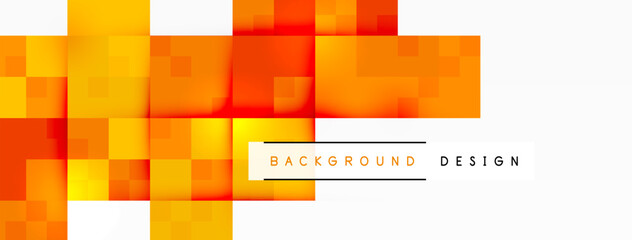 Dynamic colorful squares background. Vector Illustration For Wallpaper, Banner, Background, Card, Book Illustration, landing page