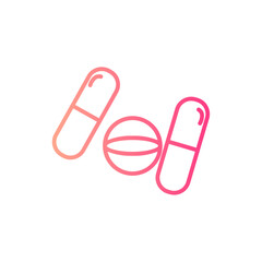 medicine gradient icon