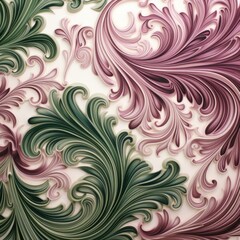 Fototapeta premium Intricate Swirling Abstract Pattern