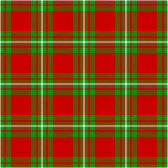 Tartan plaid pattern. Seamless check plaid in blue, red, and yellow for flannel shirt, bag, underwear, pyjamas, or other modern textile print. 