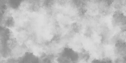 Abstract background and texture of white concrete wall, White watercolor background. Paint leaks and Ombre effects. Black, Sky with white marble texture background. 