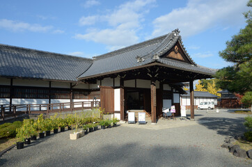 閑院宮邸跡　収納展示館玄関　京都市上京区京都御苑