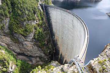 dam in the mountains