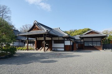 閑院宮邸跡　収納展示館玄関　京都市上京区京都御苑