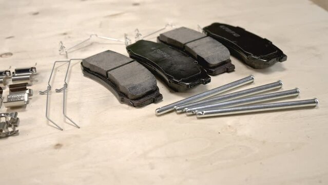Automotive Brake Pads and Parts for Brake Replacement