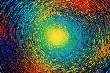 abstract background with colorful swirls