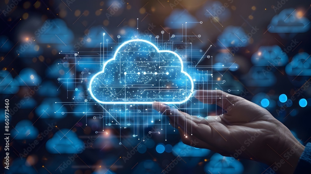Poster cloud based crm solution enabling team and customer data management