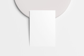 A4 Paper Mockup