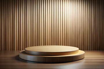 elegant podium for product background