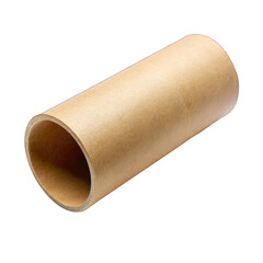 Cardboard Tube isolated on transparent background