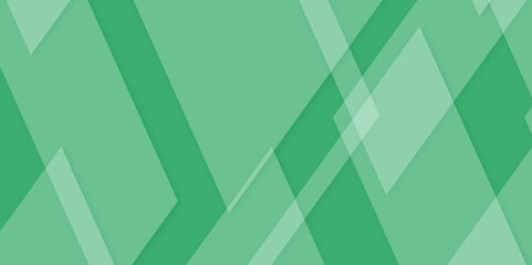 modern abstract green background design with layers of textured white material Geometric shapes of yellow, green and blue paper. Abstract background.
