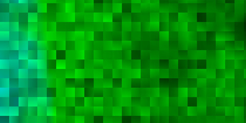 Light Green vector layout with lines, rectangles.