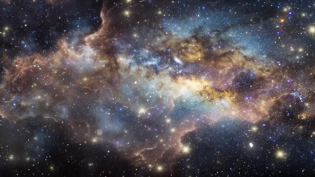 space and galaxy light speed travel elements seamless looping overlay 4k virtual video animation background