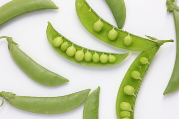 fresh green peas