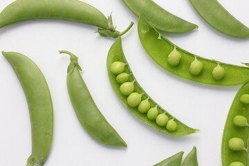 fresh green peas