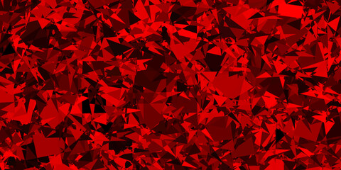 Dark Multicolor vector backdrop with triangles, lines.