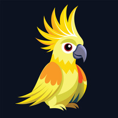 color yellow crested cockatoo birds victor file
