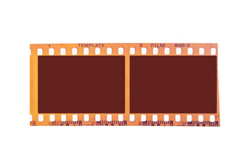 film strip isolated on white background