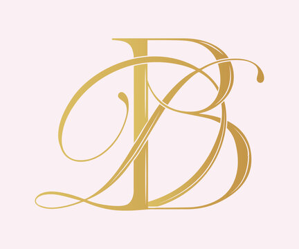 BD,DB, logo BD ,Letter BD ,monogram BD