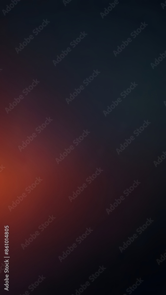 Poster abstract dark background with spots of light and bokeh generated by ai
