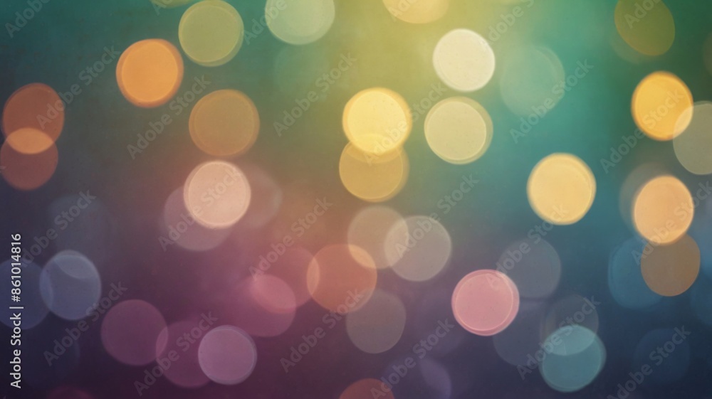 Poster background abstract blur bokeh soft pastel colors