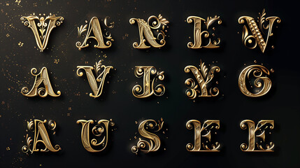 Elegant alphabet letters font and number. Classic elegant Lettering Minimal Fashion Designs. Typography fonts regular uppercase