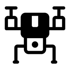 Drone Glyph Icon