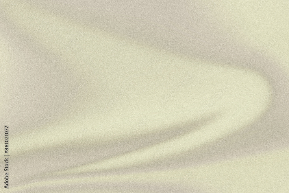 Poster smooth wave texture on a light green gradient background