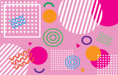 memphis design good for background and wallpaper 