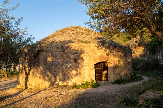 La Nevera, from the 17th century used to store snow. Xativa, Valencia, Spain.