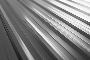 Obraz premium Diagonal lines creating abstract metallic background texture