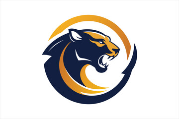  a abstract animal logo vector art illustration