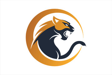  a abstract animal logo vector art illustration