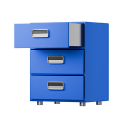 archive data base information administration office document finance accounting theme isolated 3d icon illustration element