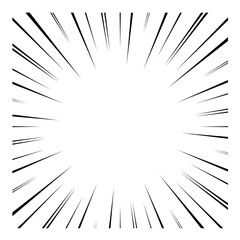 Obraz premium Comic Motion Effect