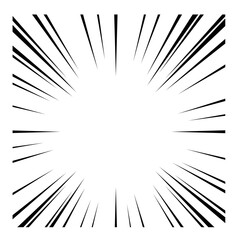 Obraz premium Comic Motion Effect