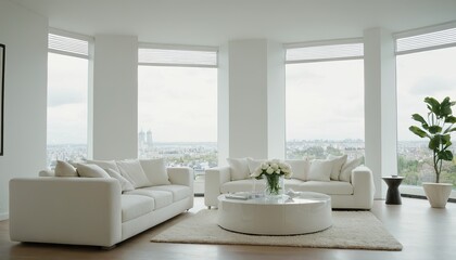 Living room of modern home design