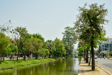 タイチェンマイのとても美しい風景Very beautiful scenery in Chiang Mai, Thailand