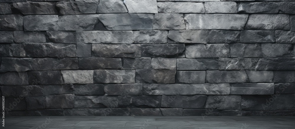 Poster background for building with light shadow texture on stone gray backdrop, providing copy space image