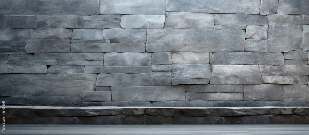 Poster background for building with light shadow texture on stone gray backdrop, providing copy space image