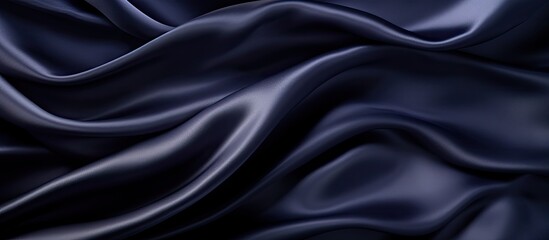 Obraz premium An elegant dark matte abstract gradient background in black, blue, and green hues with copy space for design, suitable for a canvas, poster, or Christmas theme.