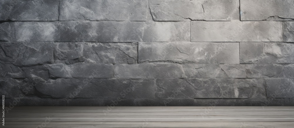 Poster background for building with light shadow texture on stone gray backdrop, providing copy space image