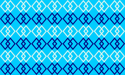 seamless pattern with grid, blue plaid fabric texture, blue white diamond checkerboard repeat pattern, replete image, design for fabric printing, rhombus grid net
