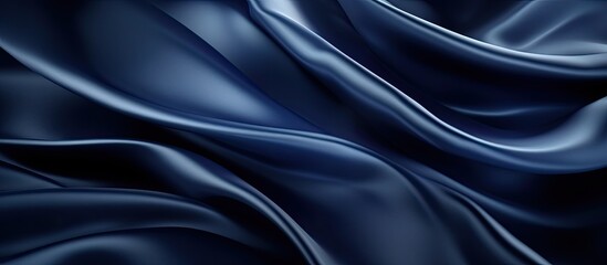 Obraz premium An elegant dark matte abstract gradient background in black, blue, and green hues with copy space for design, suitable for a canvas, poster, or Christmas theme.