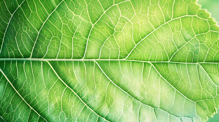 Obraz premium abstract green leaf texture nature background tropical leaf : Generative AI