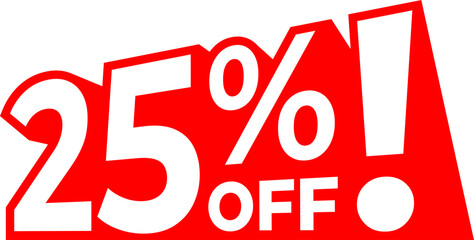 Special discount get 25% off, Flat and perspective design