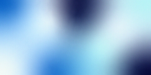 Digital grainy gradient with a colorful soft noise effect. Vintage Grunge Texture Pattern in Blue Tones for Artful Wallpaper. Gradient blur, noise, grain, texture. abstract background.