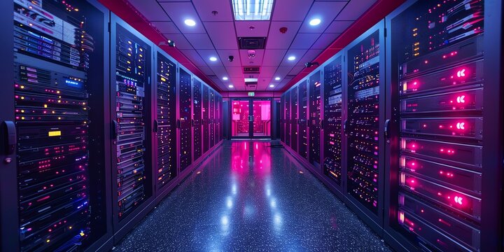 background of service provider server room data center network light electronic, 2:1, rack, hardware, tech, communication, equipment, electronic, business, cluster, modern, datacenter, hosting